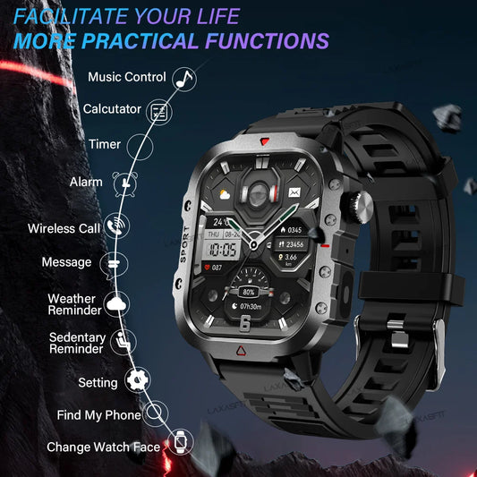 KESHUYOU Outdoor Sports Smart Watch Compact 2.01" HD Screen