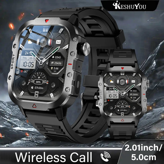 KESHUYOU Outdoor Sports Smart Watch Compact 2.01" HD Screen